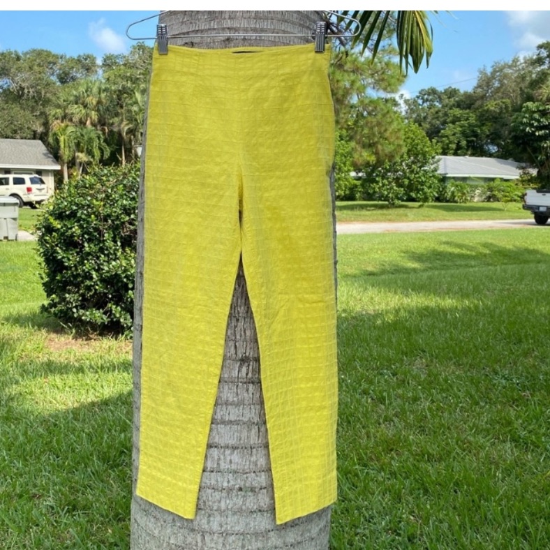 Piazza Sempione Audrey Yellow Pants